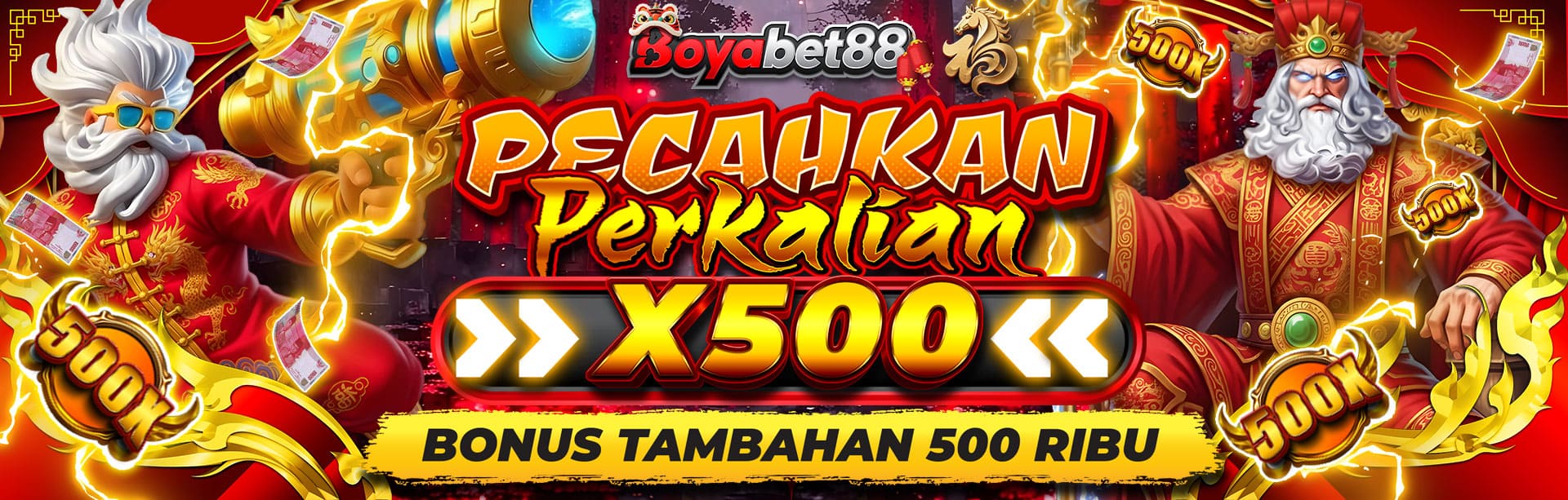 *BONUS PERKALIAN X500