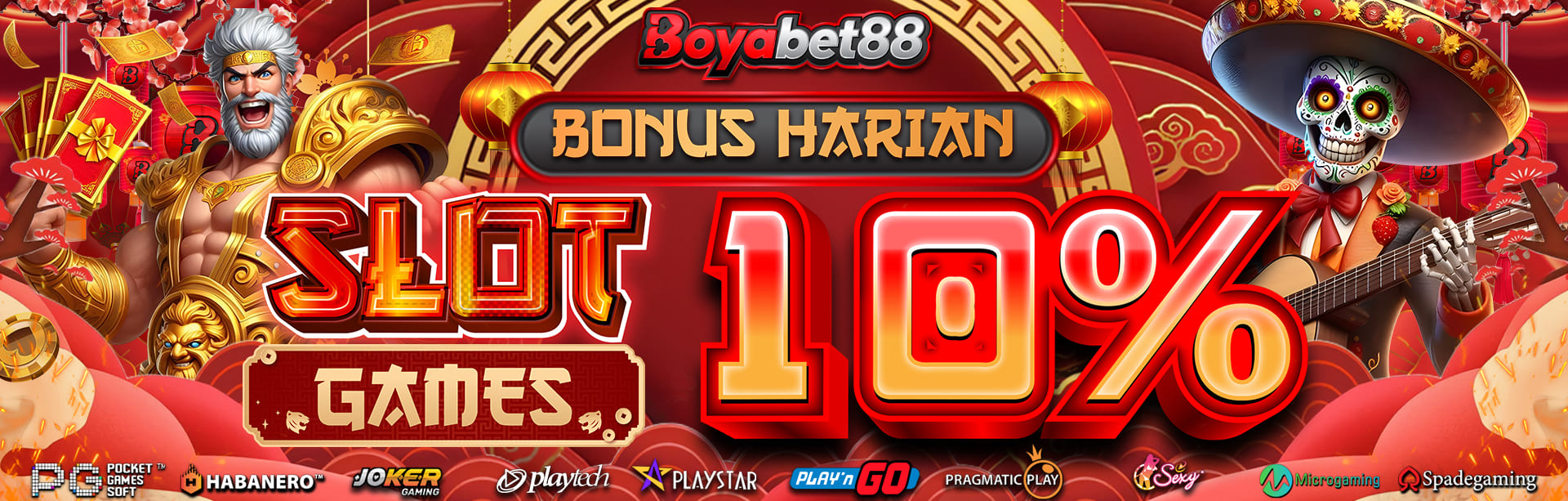 CHINESE NEW YEAR BONUS DEPOSIT HARIAN SLOT 10%