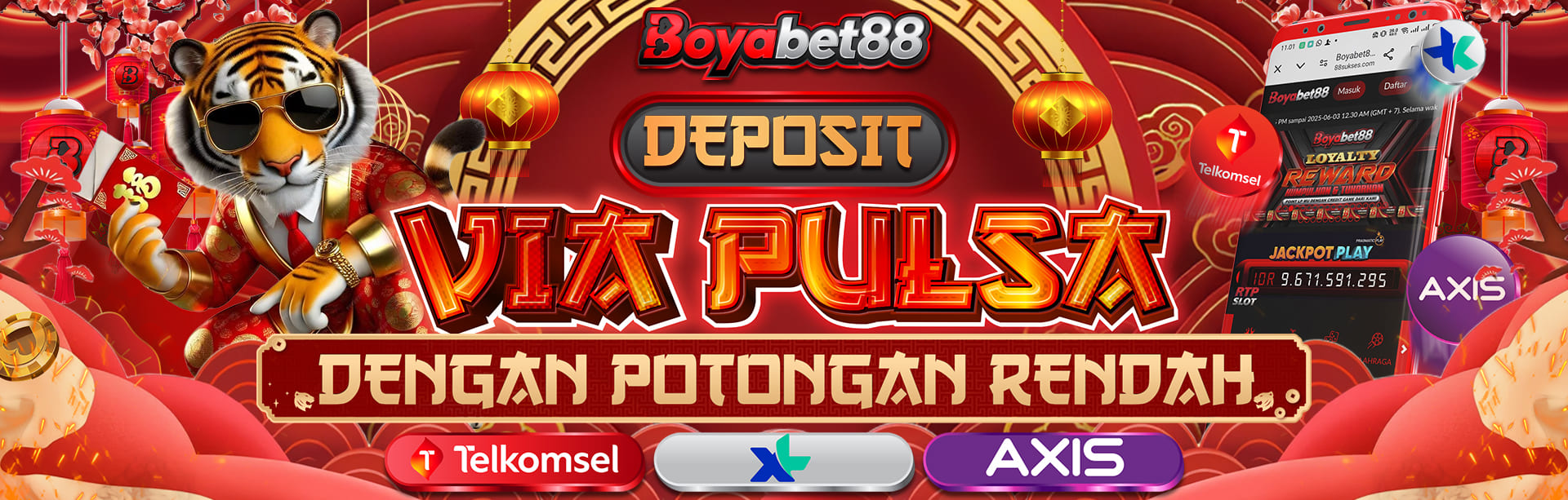 CHINESE NEW YEAR DEPOSIT PULSA