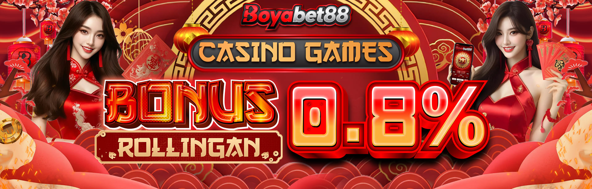 CHINESE NEW YEAR BONUS MINGGUAN LIVE CASINO