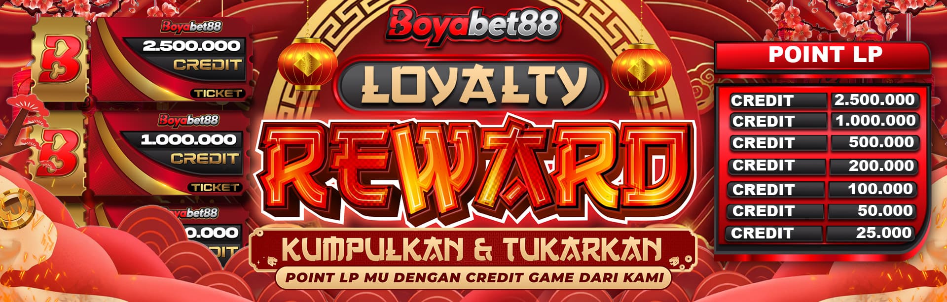 CHINESE NEW YEAR LOYALTY REWARD BOYABET88