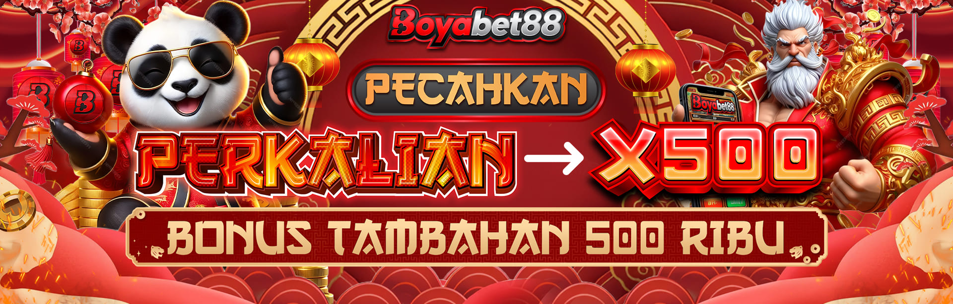 CHINESE NEW YEAR BONUS PERKALIAN X500