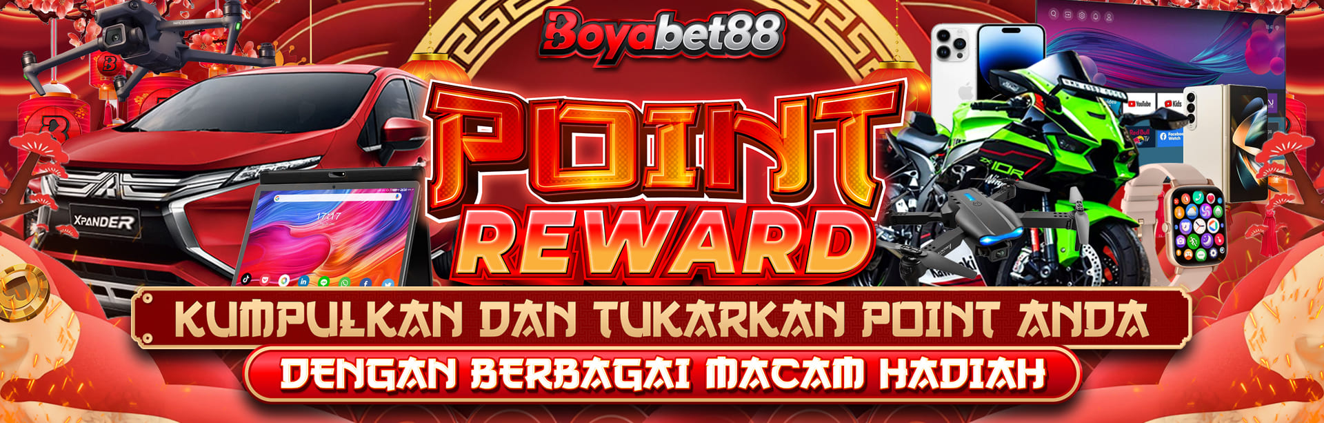 CHINESE NEW YEAR POINT REWARD BOYABET88