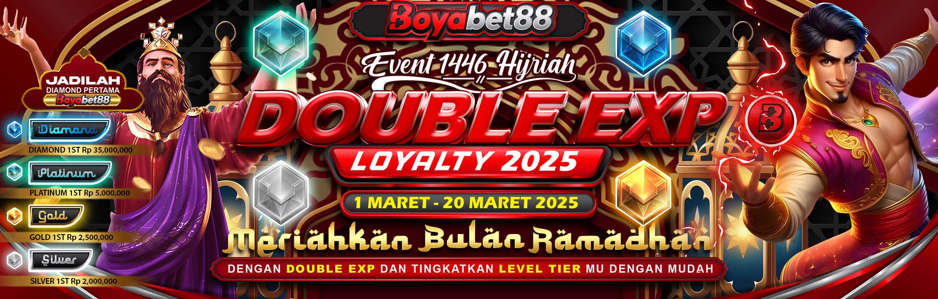 EVENT DOUBLE EXP 1446 Hijriah