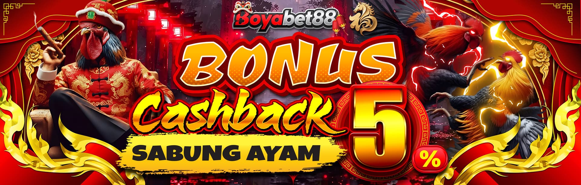 *BONUS CASHBACK SABUNG AYAM	
