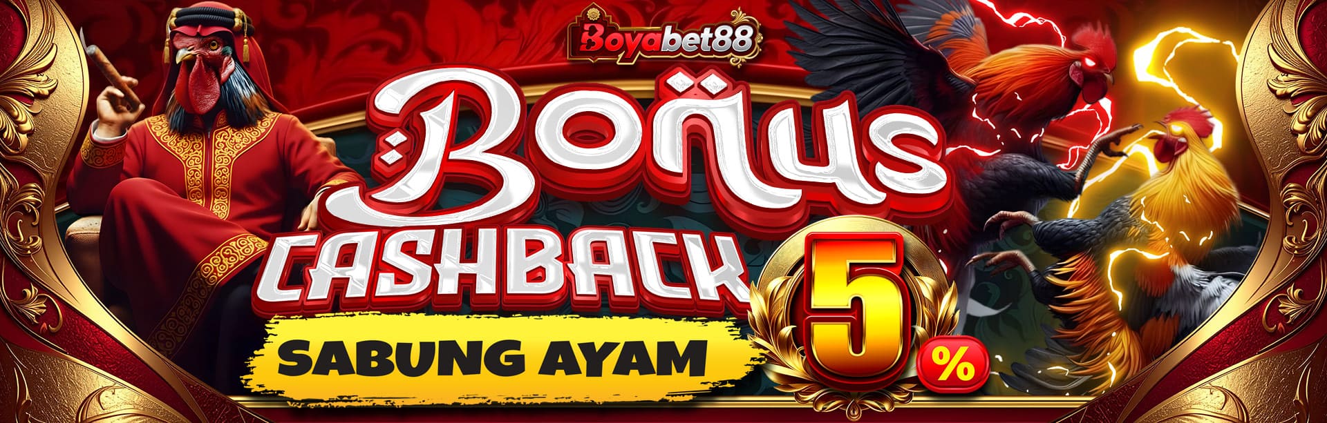 *BONUS CASHBACK SABUNG AYAM	