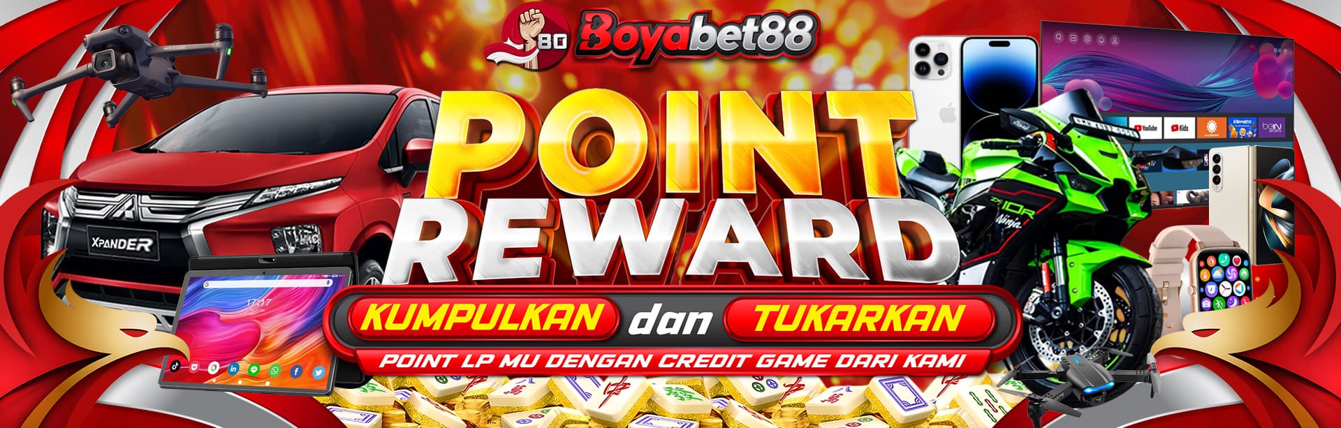 *POINT REWARD BOYABET88