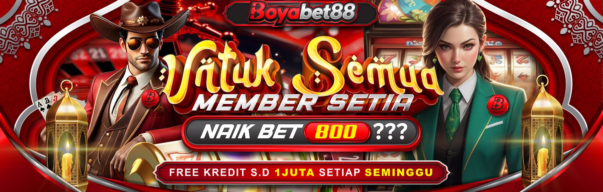 LEBARAN NAIK BET 800