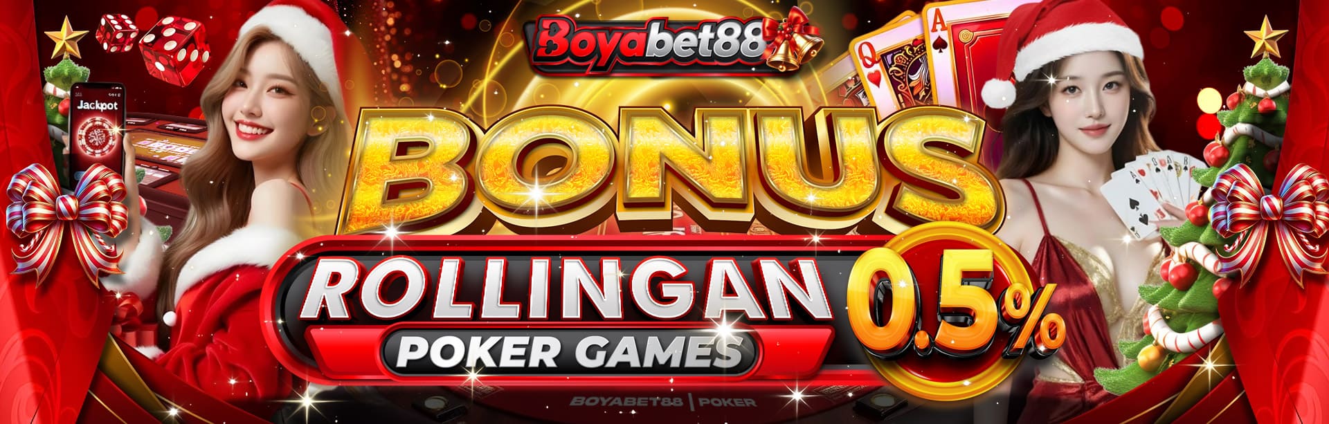 *BONUS MINGGUAN POKER	