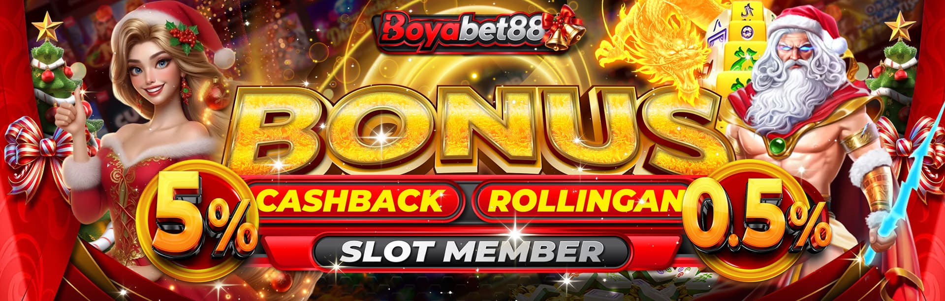 *BONUS MINGGUAN SLOT	