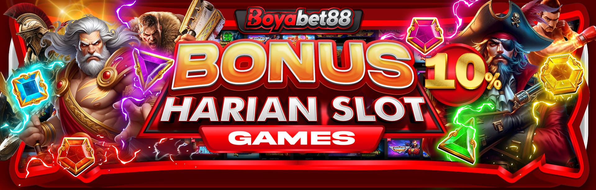 *BONUS DEPOSIT HARIAN SLOT 10%