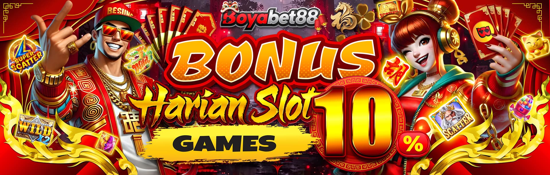 *BONUS DEPOSIT HARIAN SLOT 10%