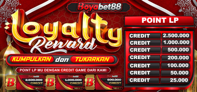 LEBARAN LOYALTY REWARD BOYABET88