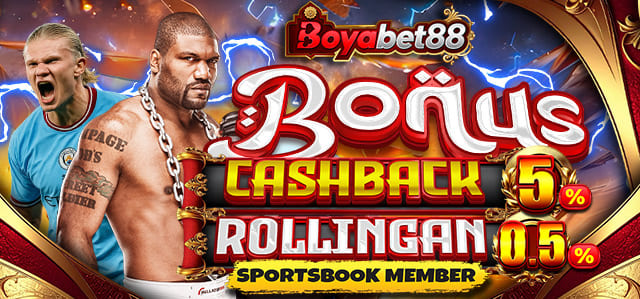 *BONUS CASHBACK SPORTSBOOK	