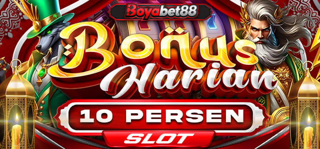 LEBARAN BONUS DEPOSIT HARIAN SLOT 10%