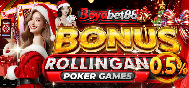 *BONUS MINGGUAN POKER	