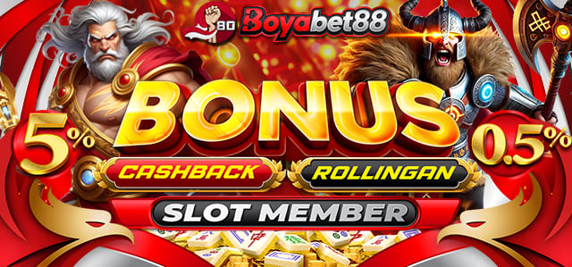 *BONUS MINGGUAN SLOT	