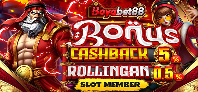 *BONUS MINGGUAN SLOT	