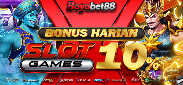 *BONUS DEPOSIT HARIAN SLOT 10%