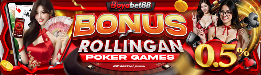 BONUS MINGGUAN POKER