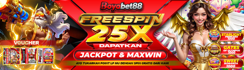 FREESPIN 25X BOYABET88
