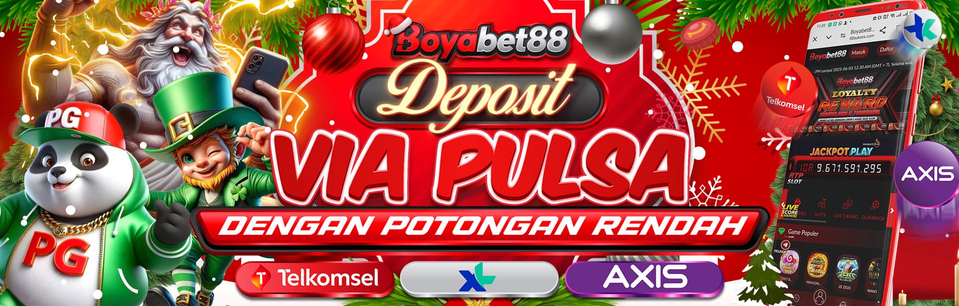 CHRISTMAS DEPOSIT PULSA