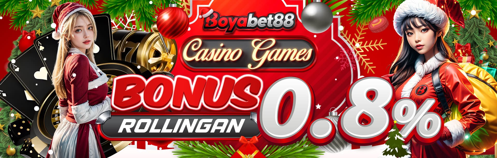 CHRISTMAS BONUS MINGGUAN LIVE CASINO	