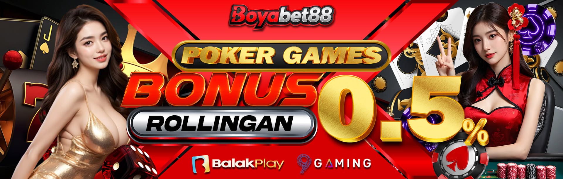 BONUS MINGGUAN POKER	