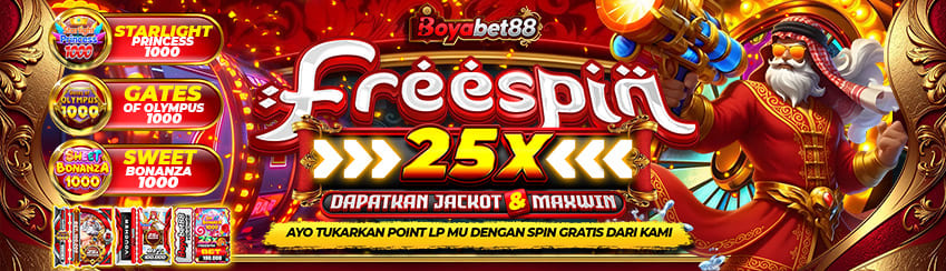 FREESPIN 25X BOYABET88