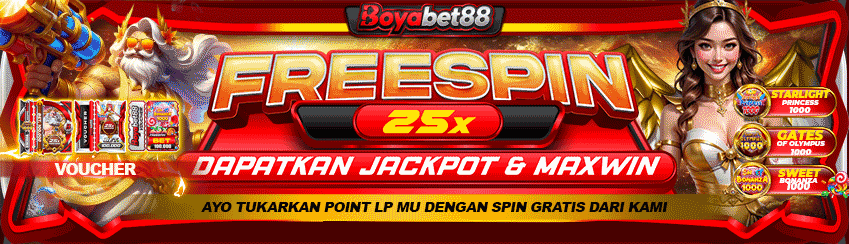 FREESPIN 25X BOYABET88