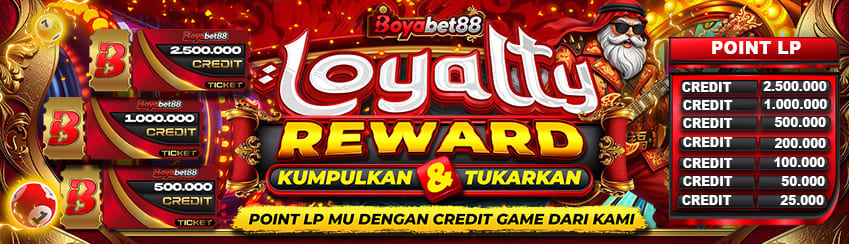 LOYALTY REWARD BOYABET88